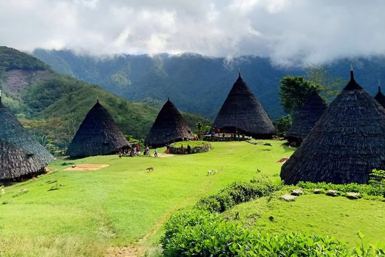  Desa Adat Wae Rebo, Nusa Tenggara Timur