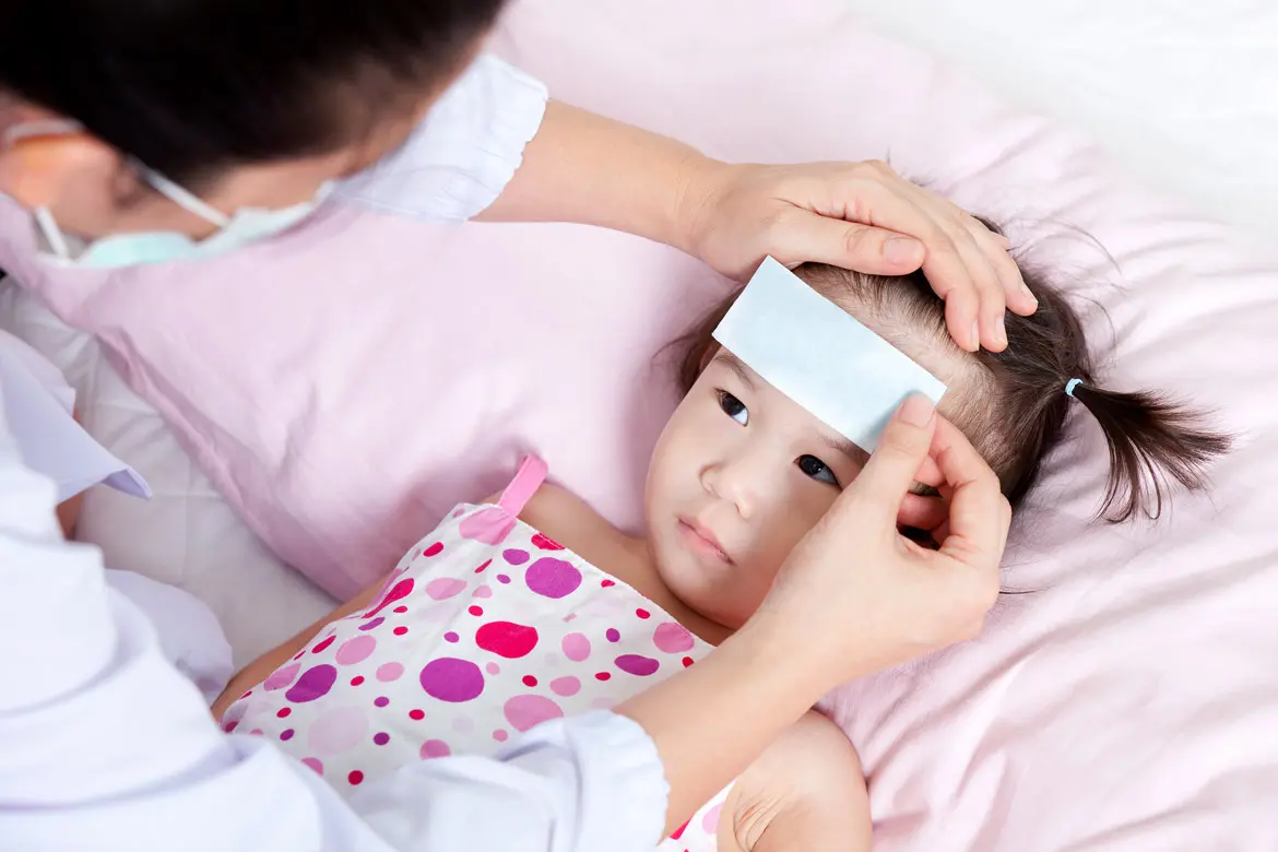 panas turun setelah minum obat lalu panas lagi pada anak