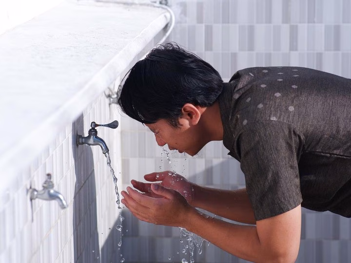 cara wudhu saat puasa