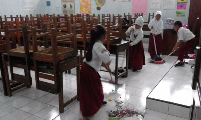 piket kelas termasuk sila ke