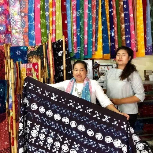 sejarah batik jumputan