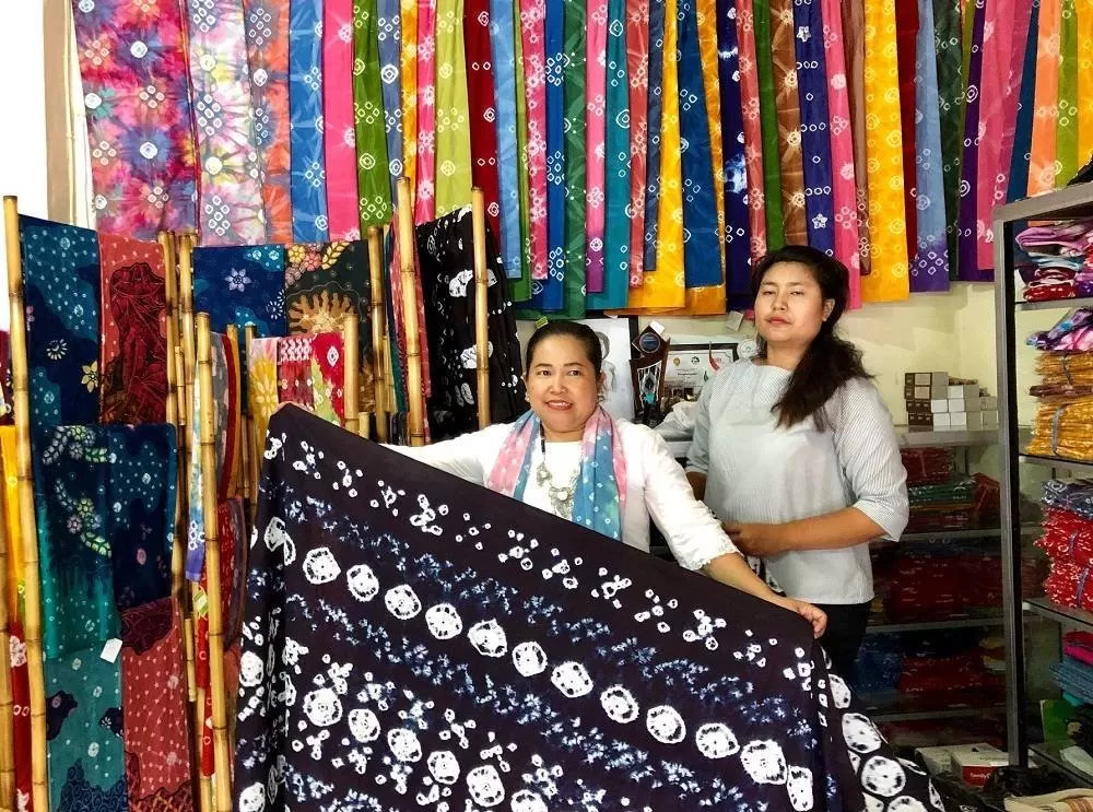 sejarah batik jumputan