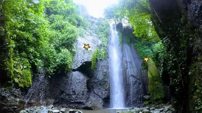 air terjun curug nangka