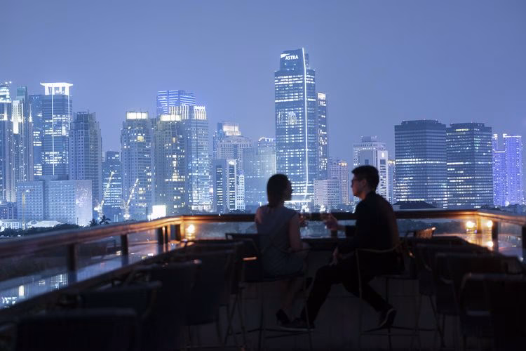 cafe rooftop jakarta