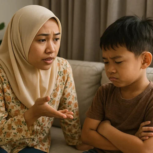 contoh aturan di rumah untuk anak sd