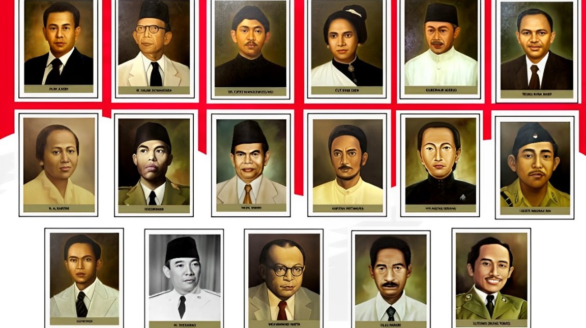 gambar pahlawan nasional beserta namanya