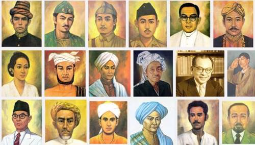 gambar pahlawan nasional beserta namanya