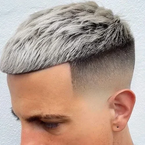 gaya rambut pria french crop