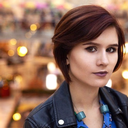 model rambut pendek wanita gemuk
