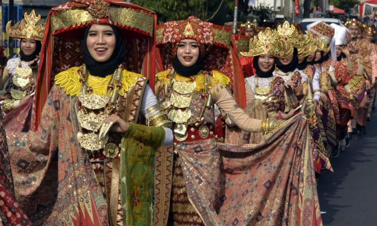 nama baju adat lampung