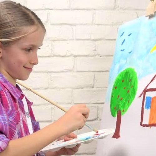 seni lukis sederhana