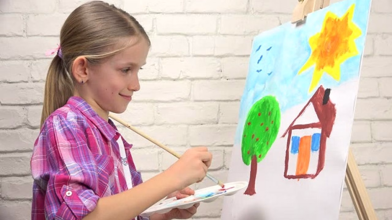 seni lukis sederhana