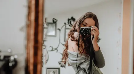 cara foto aesthetic