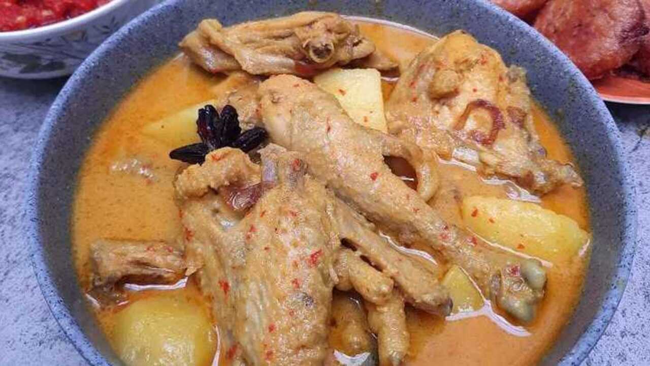 gulai ayam kampung