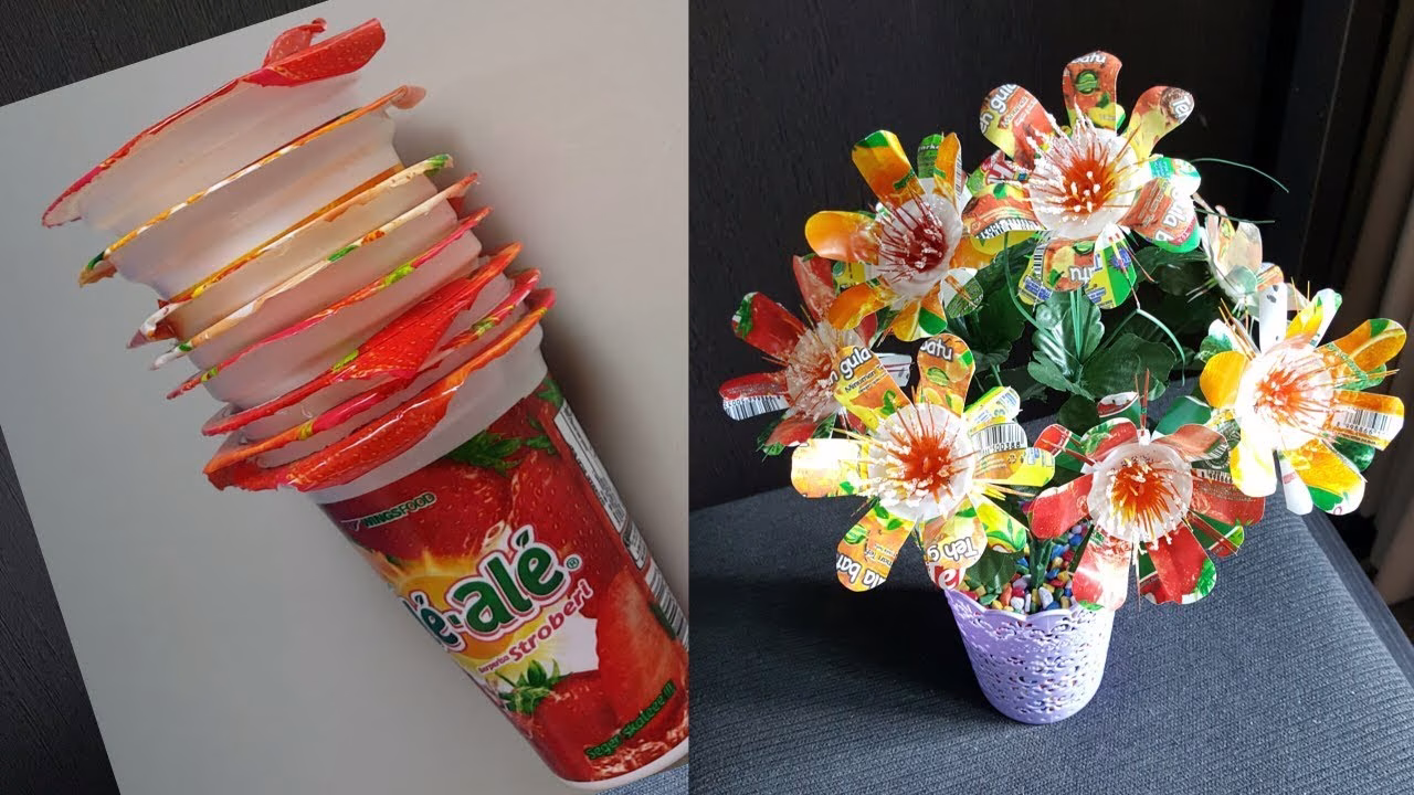 kerajinan dari plastik kemasan