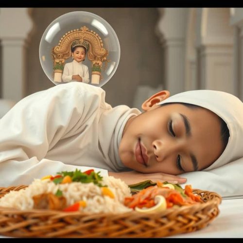 mimpi makan nasi dan lauknya