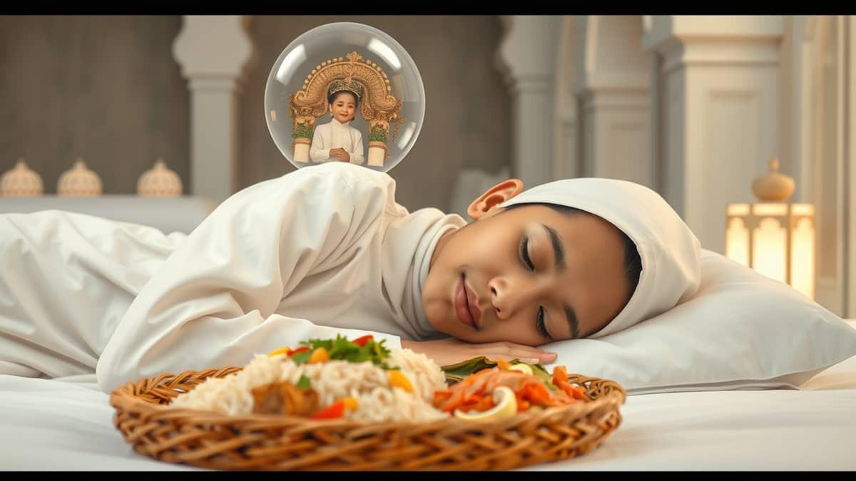 mimpi makan nasi dan lauknya