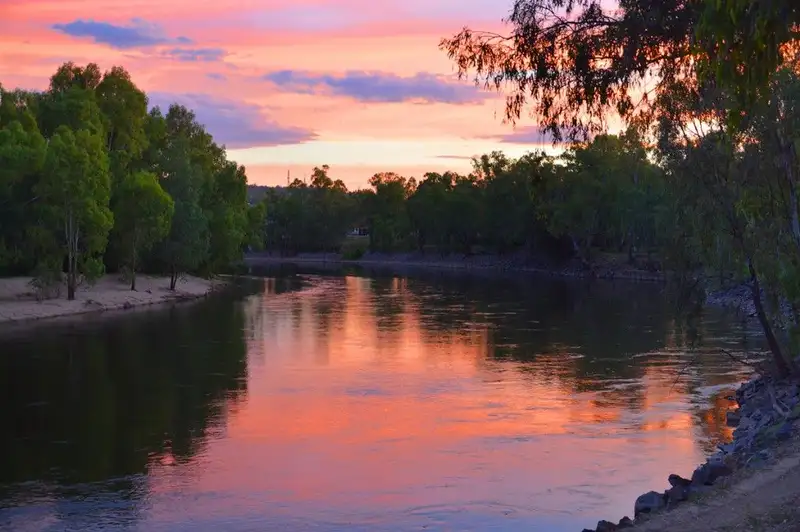 sungai terpanjang di benua australia