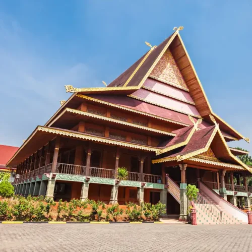 nama rumah adat riau