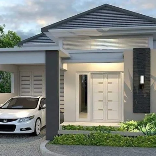 desain rumah modern terbaru