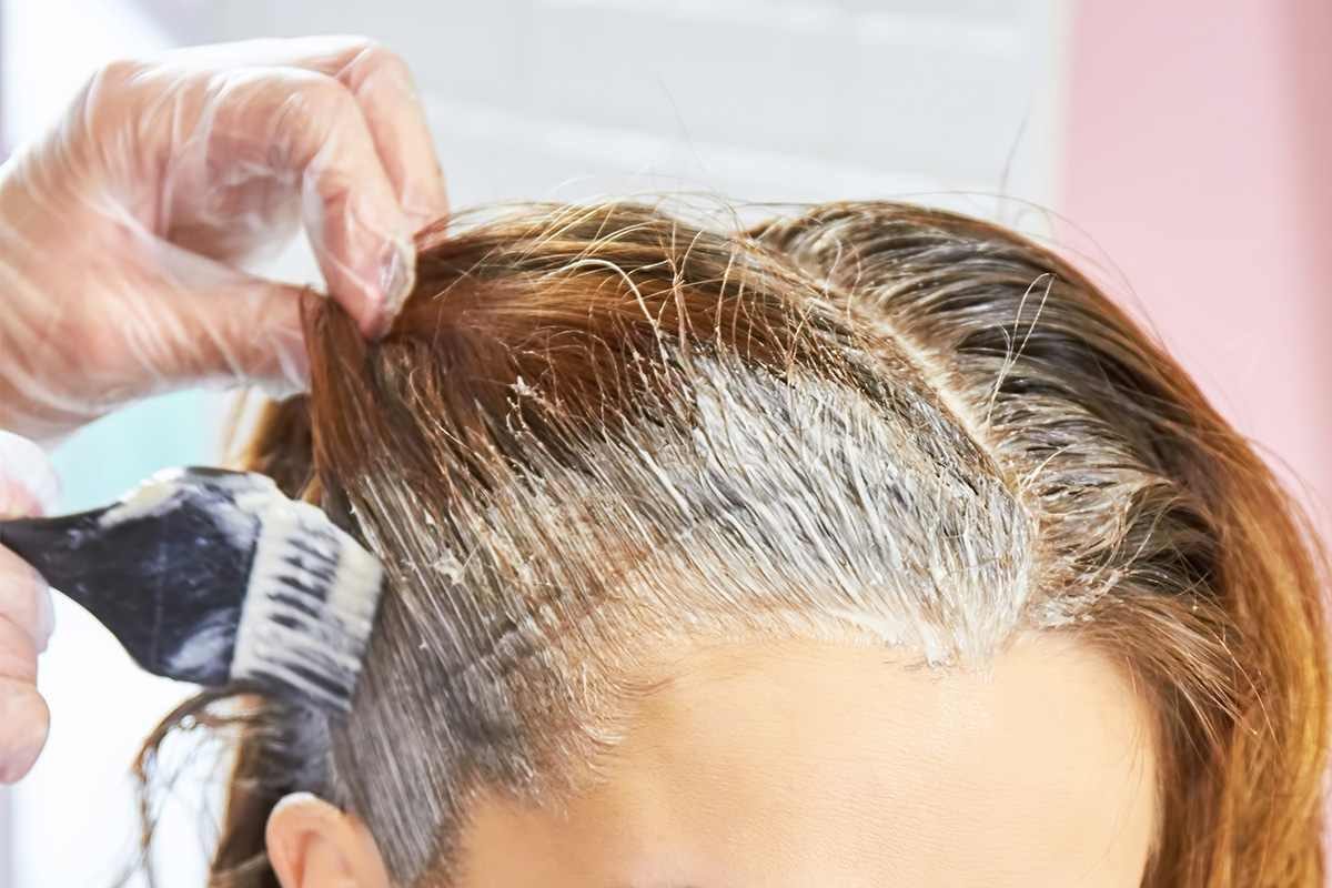 setelah bleaching rambut keramas atau langsung diwarnai