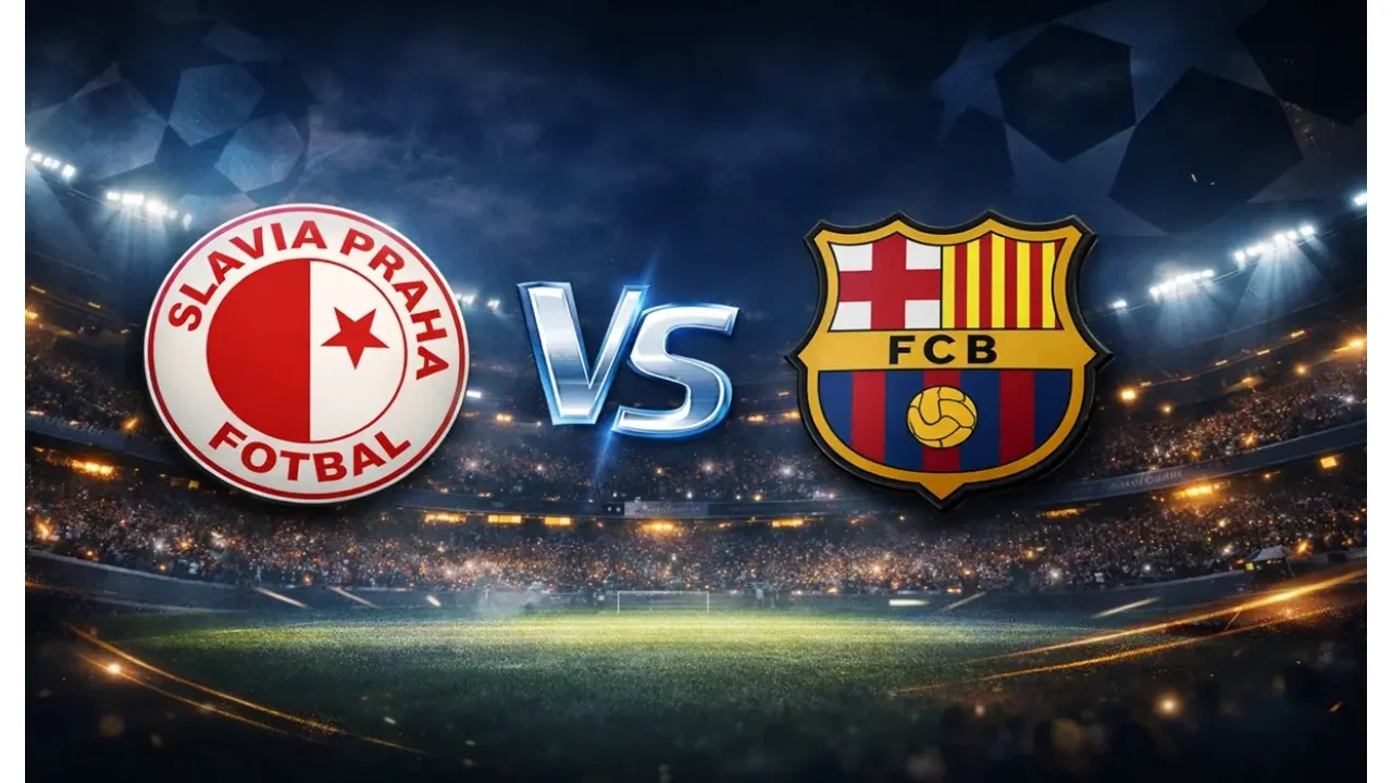 barca vs slavia