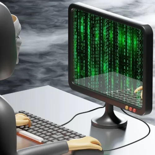 Ilustrasi keamanan digital