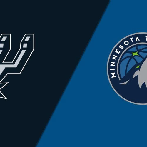 spurs vs timberwolves