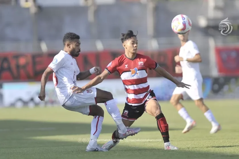 madura united vs malut united