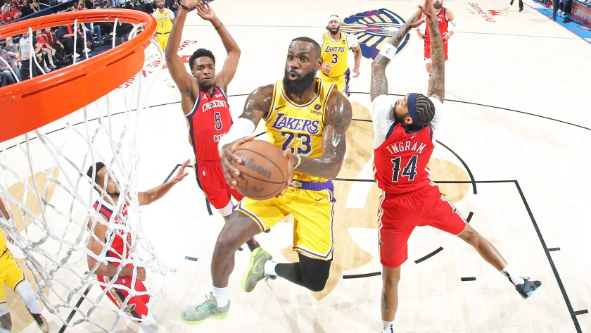 lakers vs pelicans