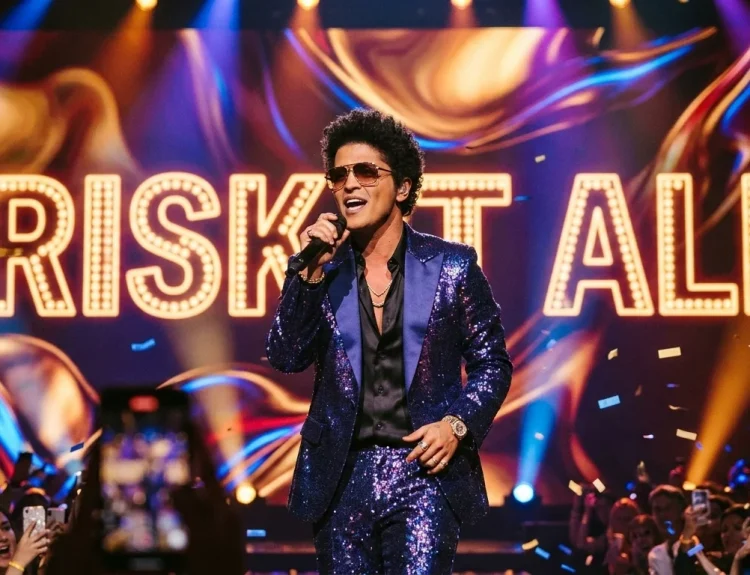 makna lagu risk it all bruno mars