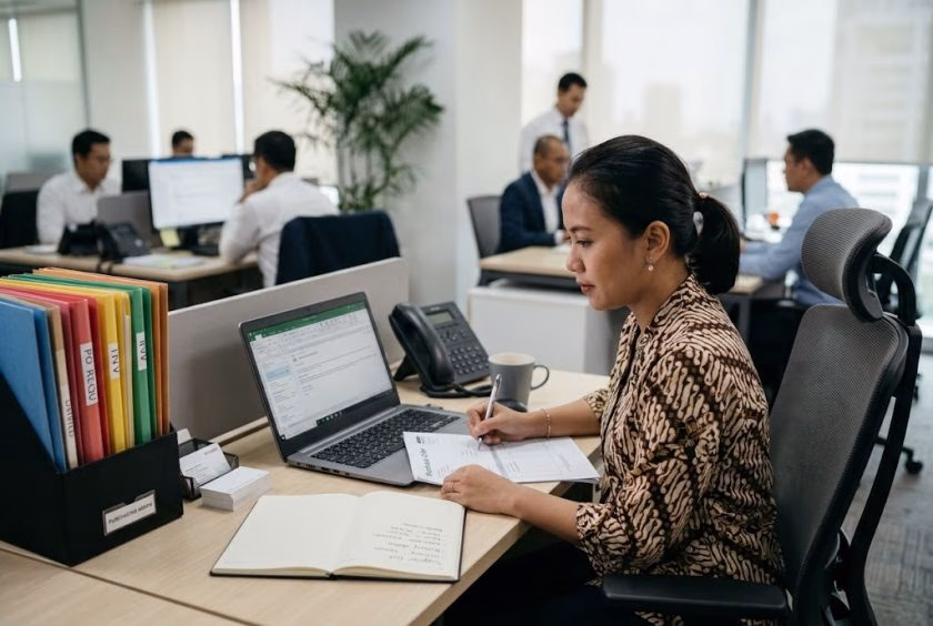 admin purchasing adalah