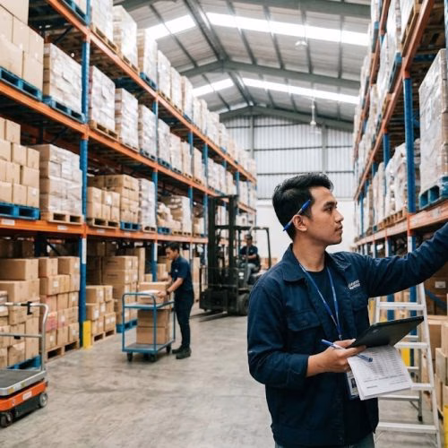 admin warehouse adalah