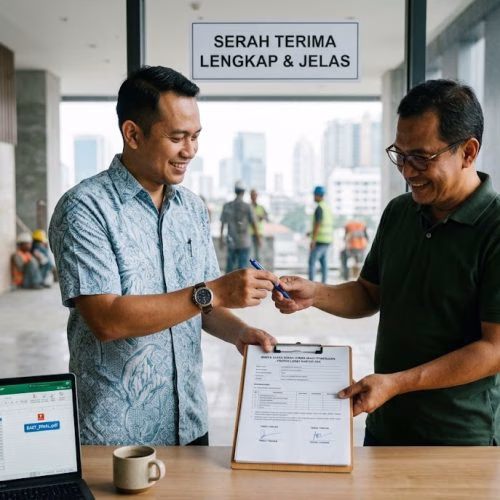 berita acara serah terima pekerjaan