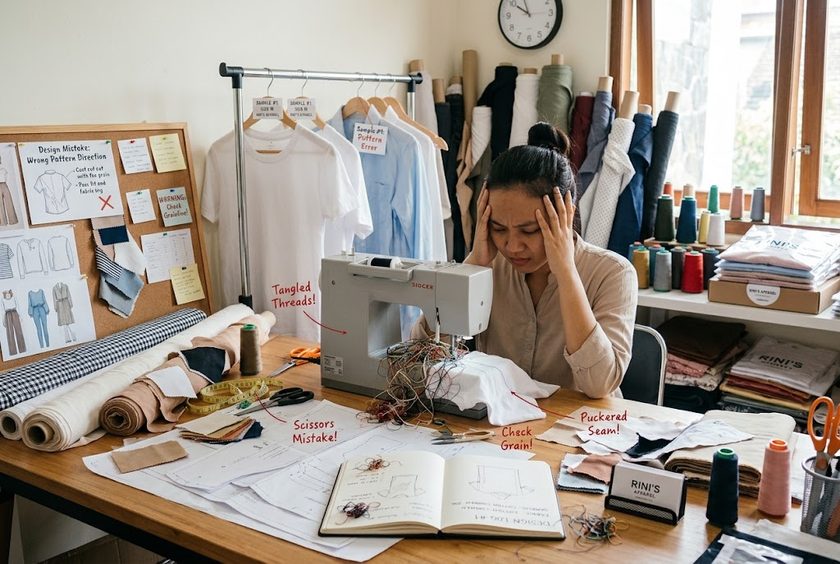cara produksi baju sendiri