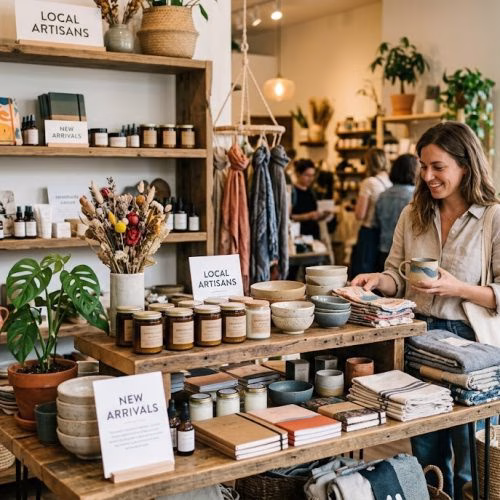 display barang adalah