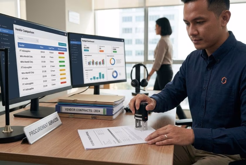 procurement staff adalah