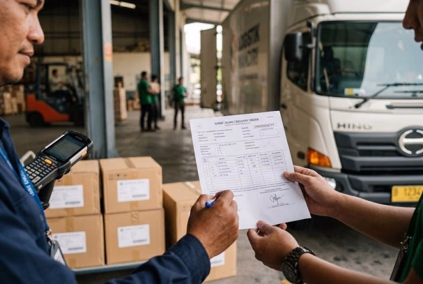 surat jalan pengiriman barang